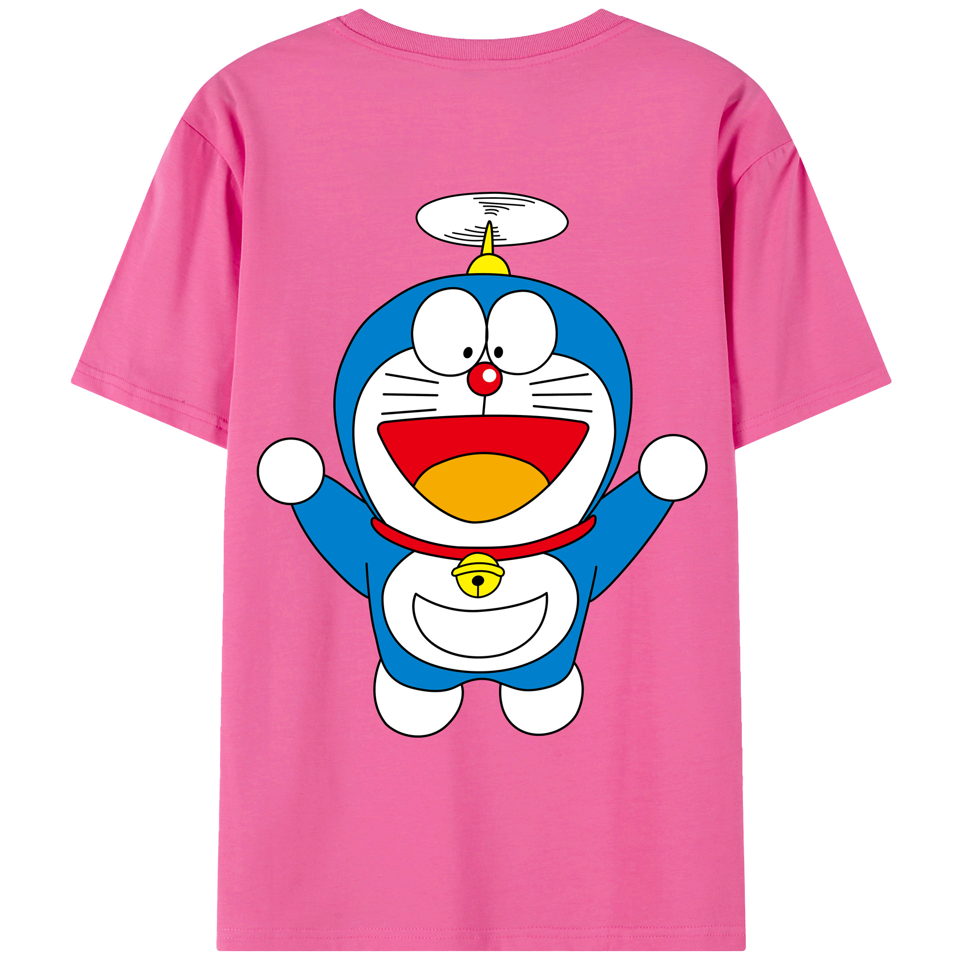 （画像用） ドラえもん Doraemon レディース半袖Tシャツ(バックプリント)